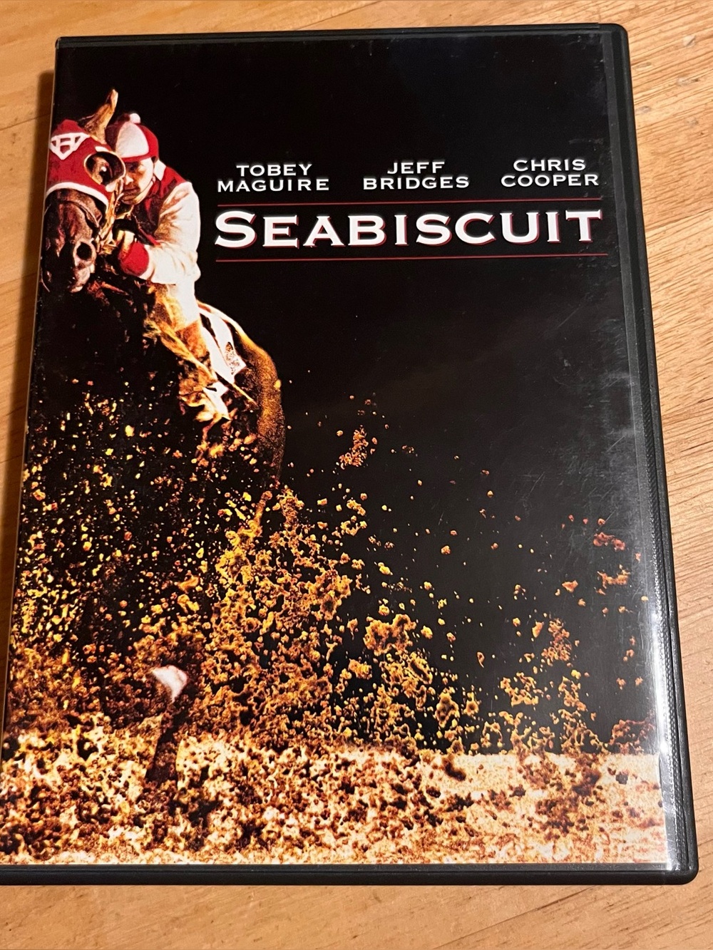 Seabiscuit DVD Starring Tobey Maguire, Jeff Bridges, and Chris Cooper
